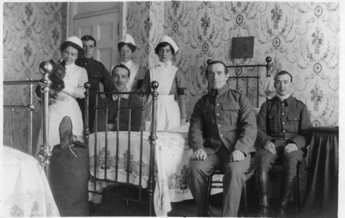 Lotherton Hall as Hospital, Image Courtesy of Lotherton Hall