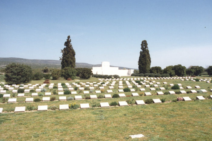 Azmak Cemetery, Gallipoli. Image supplied by Stuart Archer.