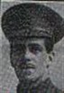 2nd Lieutenant Edward Irish. Image supplied by Stuart Archer.