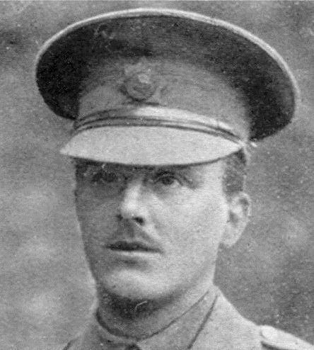 Second Lieutenant Percy Alexander Margetts. Image supplied by Stuart Archer.